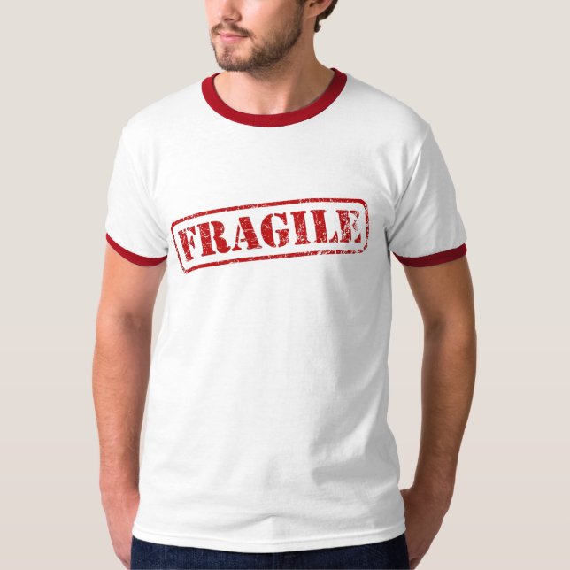 FRAGILE embouti - T-shirt (Devant)