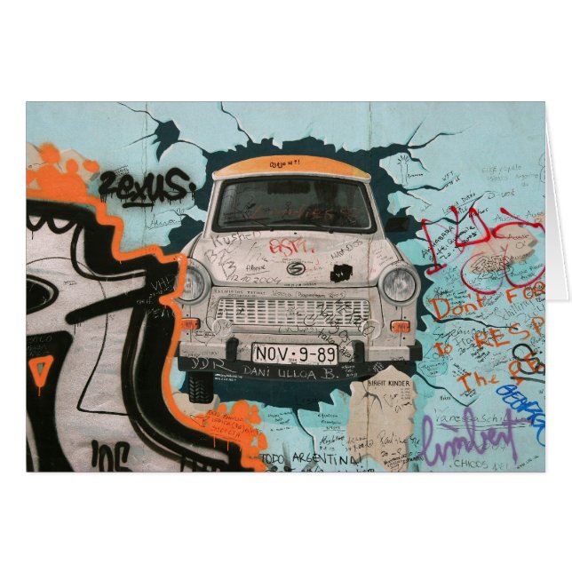 Fragment du mur de Berlin (Devant horizontal)
