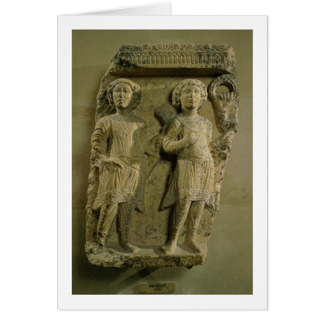 Fragment d'une plaque de bas-soulagement (Devant)