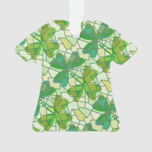 Fragments shamrocks Ornement en céramique