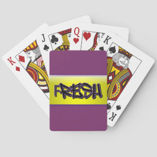 Fraîche ! cartes à jouer à vendre !