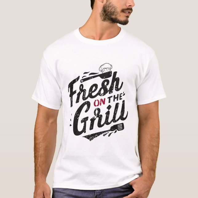 frais sur le gril t-shirt unisex (Devant)