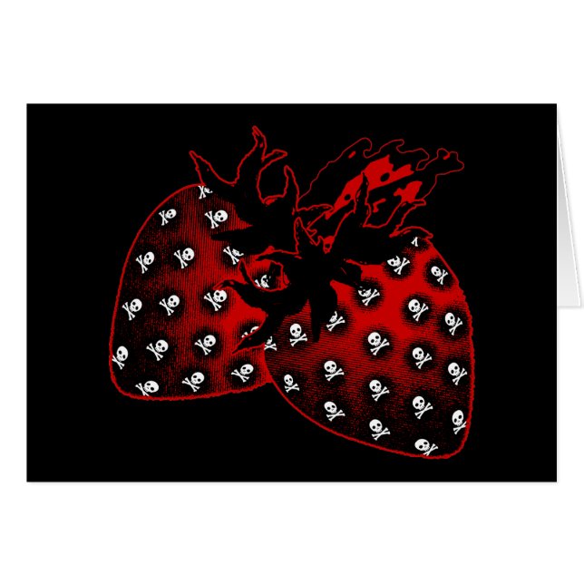 Fraise maléfique (Devant horizontal)