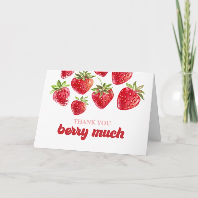 Fraise Merci beaucoup de baies (Devant)