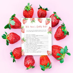 Fraise - Qui connaît le mieux Papa jeu