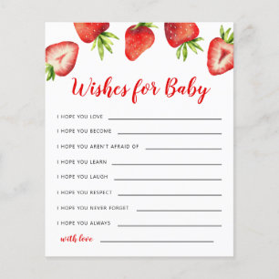 Fraise Wives for Baby Card
