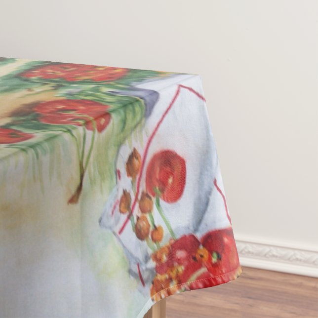 Fraises dans un panier en étain, nappe (Créateur téléchargé)