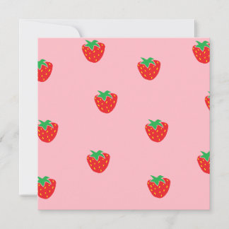 Fraises rose