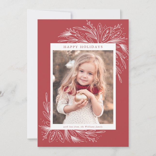 Frame de fête, carte photo de vacances (Devant)