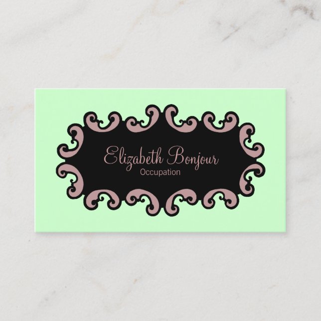 Frame de rotation ~ Carte de visite (Devant)