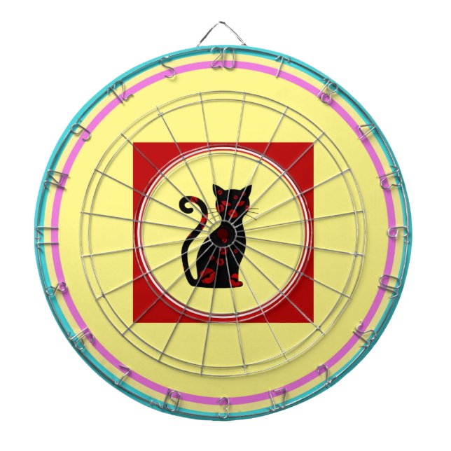 Français : Bonne Soiree Cible de flechettes (Devant)