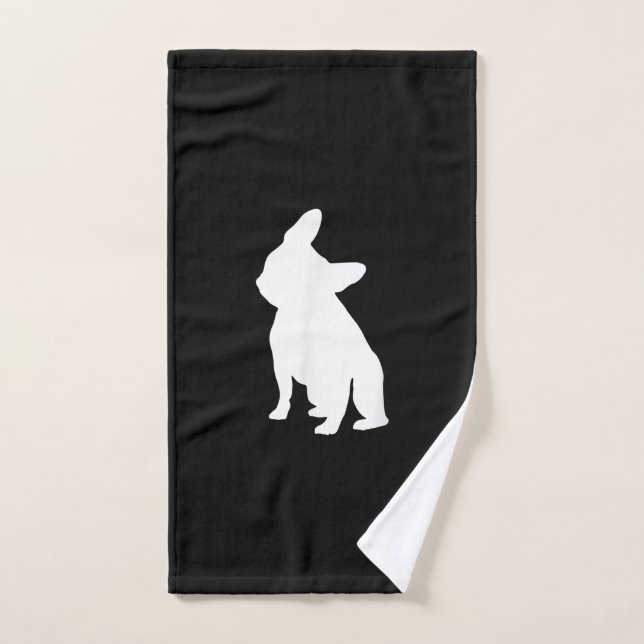 français bulldog | frenchie cadeau mignon (Serviette à main)