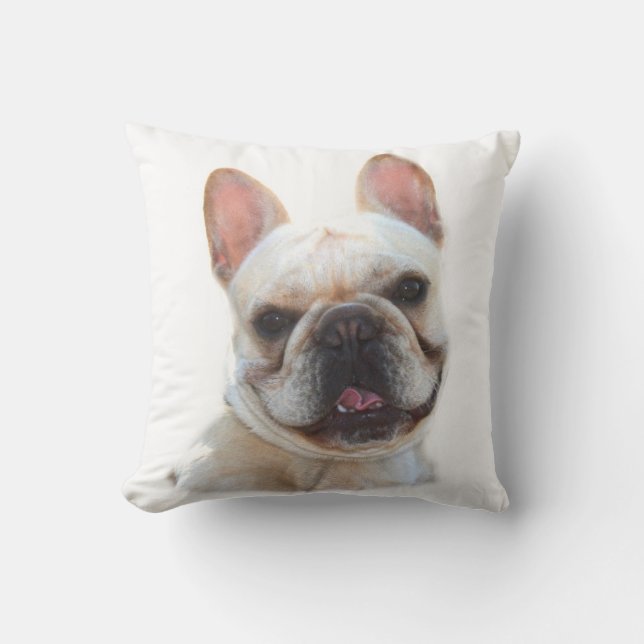 Français Bullodg coussin Mojo américain (Recto)