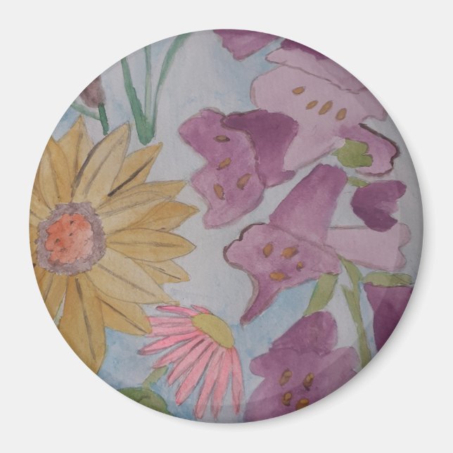 Français Cottage Garden Magnet (Devant)