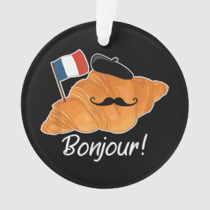 Français Croissant Lover France Drapeau Francophil