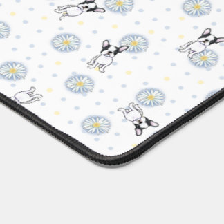 Français et marguerites Art Desk Mat