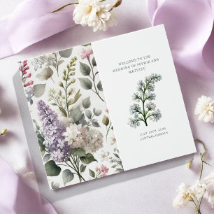 Français Lilac Aquarelle Florale Invitation au pri