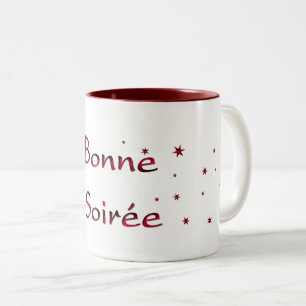 Français : Mug de café Bonne Soiree
