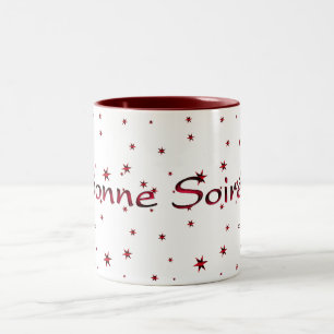 Français : Mug de café Bonne Soiree