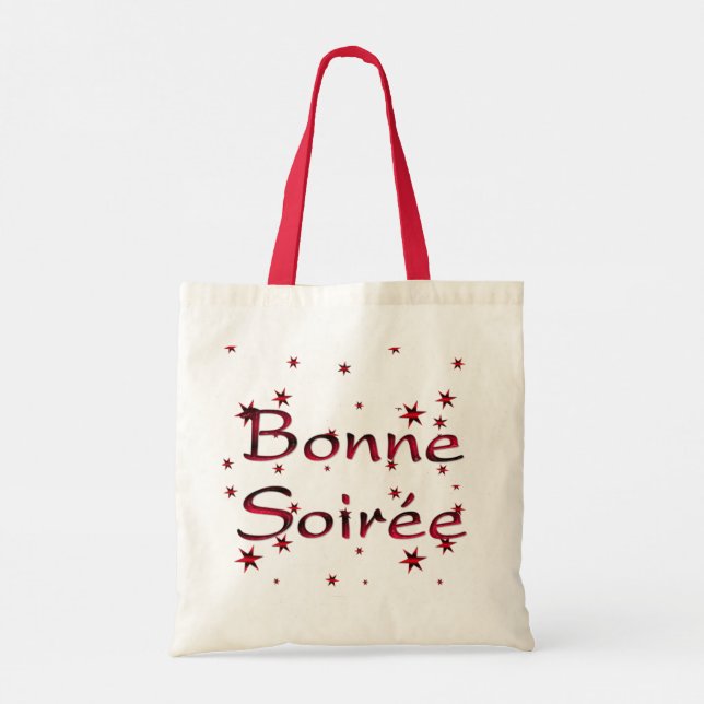 Français : Sac fourre-tout Bonne Soiree (Dos)
