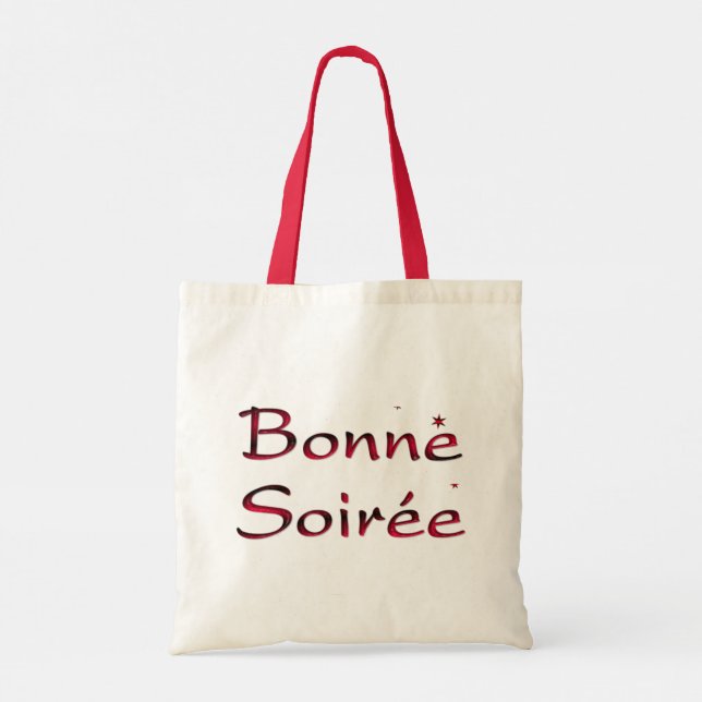 Français : Sac fourre-tout Bonne Soiree (Dos)