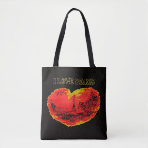 France j'aime Paris sac fourre-tout