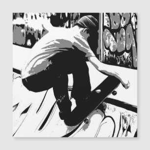 Franchir la rampe - Skateboardeur