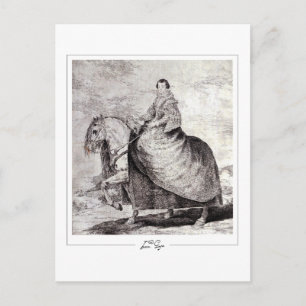 Francisco Goya #505 - Carte postale d'art fin
