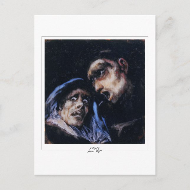 Francisco Goya #514 - Carte postale d'art fin (Devant)