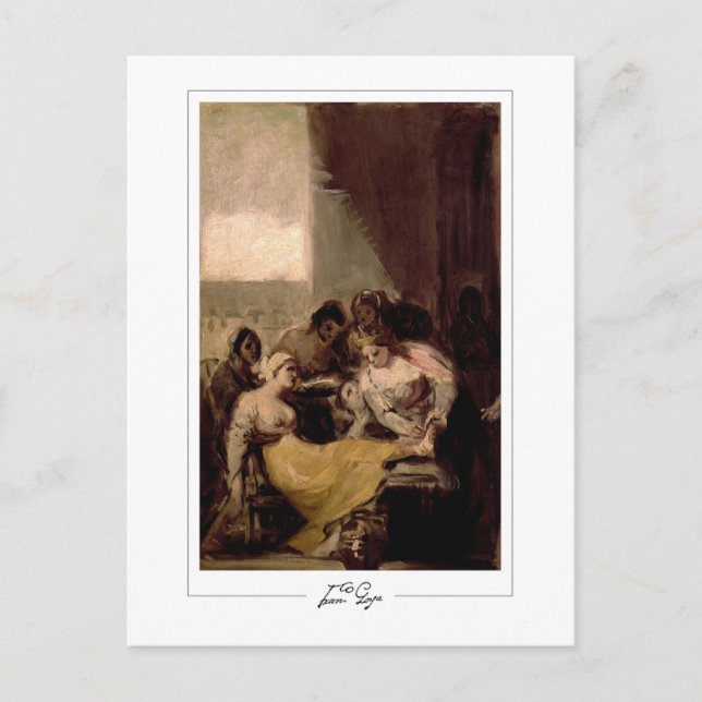 Francisco Goya #515 - Carte postale d'art fin (Devant)