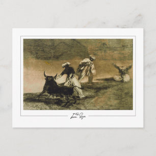 Francisco Goya #527 - Carte postale d'art