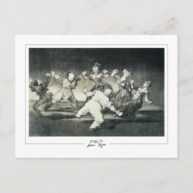 Francisco Goya #529 - Carte postale d'art (Devant)
