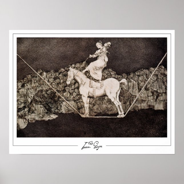 Francisco Goya Zedign affiche d'art #394 (Devant)