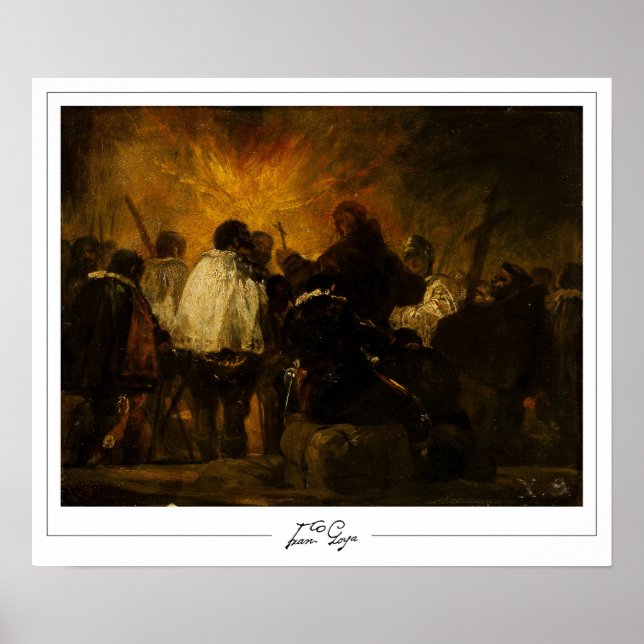 Francisco Goya Zedign Art Affiche #506 (Devant)