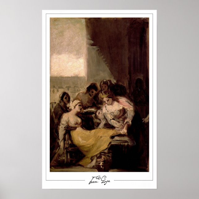 Francisco Goya Zedign Art Affiche #515 (Devant)