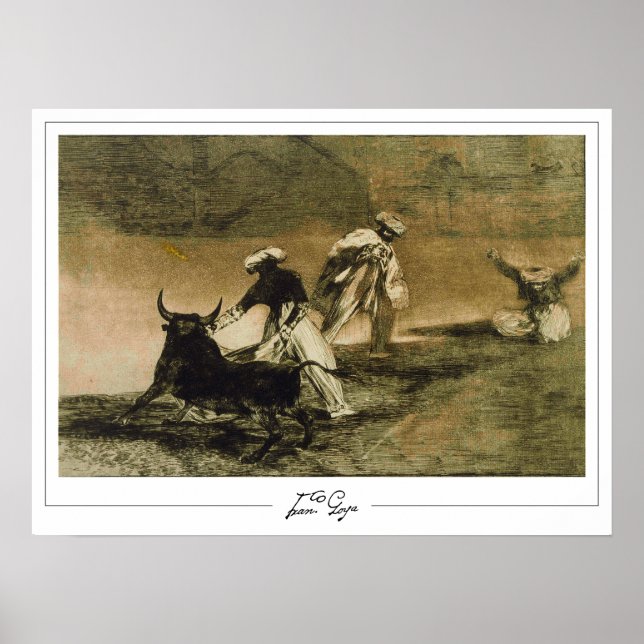 Francisco Goya Zedign Art Affiche #527 (Devant)