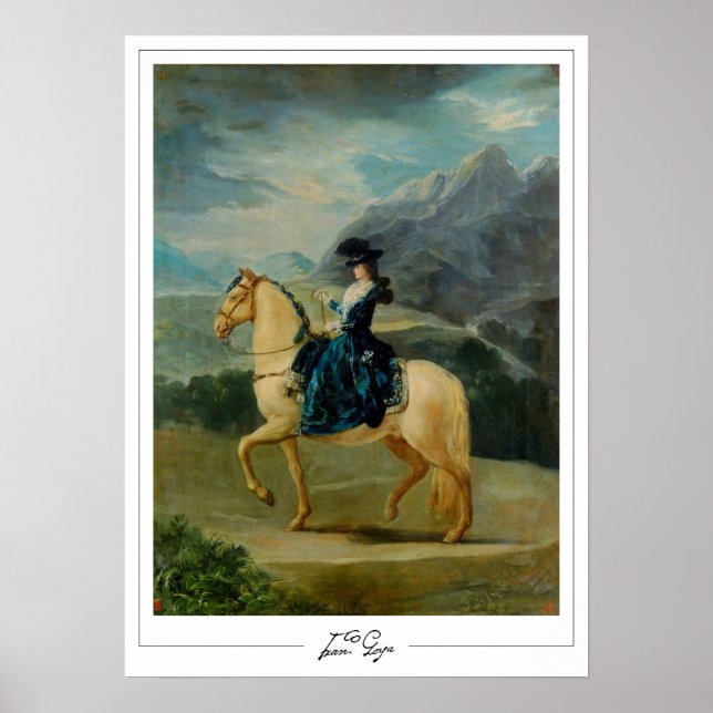 Francisco Goya Zedign Art Poster #165 (Devant)