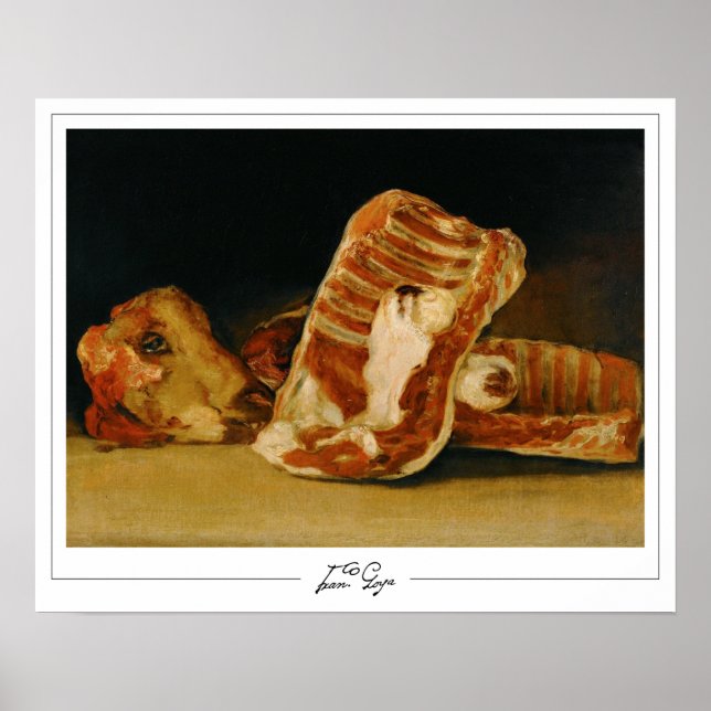 Francisco Goya Zedign Art Poster #29 (Devant)