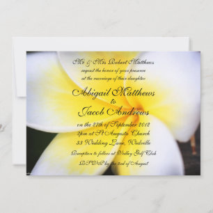 Frangipani - Faire-part de mariage