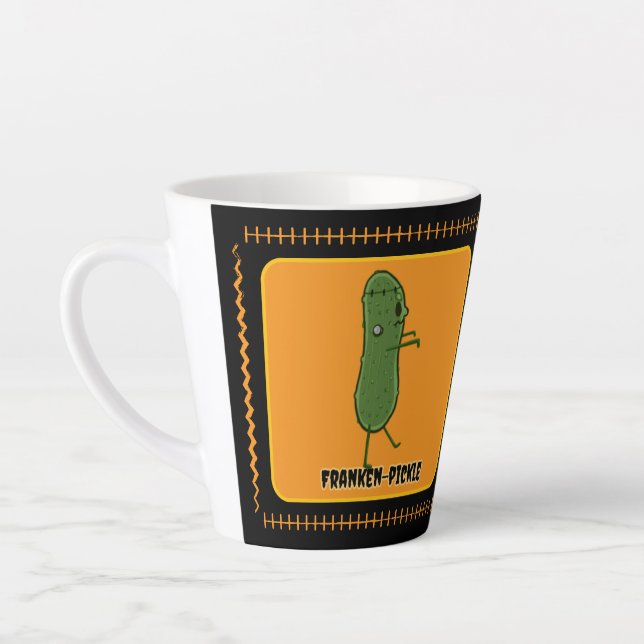 Franken-Pickle Latte Mug (Gauche)