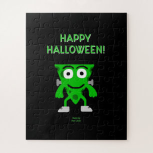 FrankenCheese Halloween Puzzle de voeux
