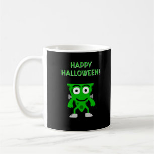 FrankenCheese Halloween Salutations Café Mug