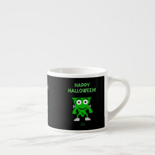 FrankenCheese Halloween Salutations Espresso Mug