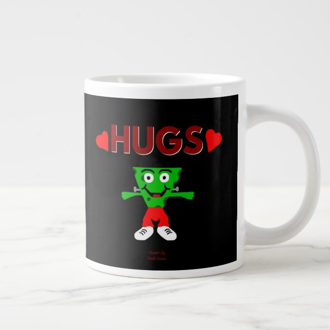 FrankenCheese Hugs Jumbo Mug (Droite)