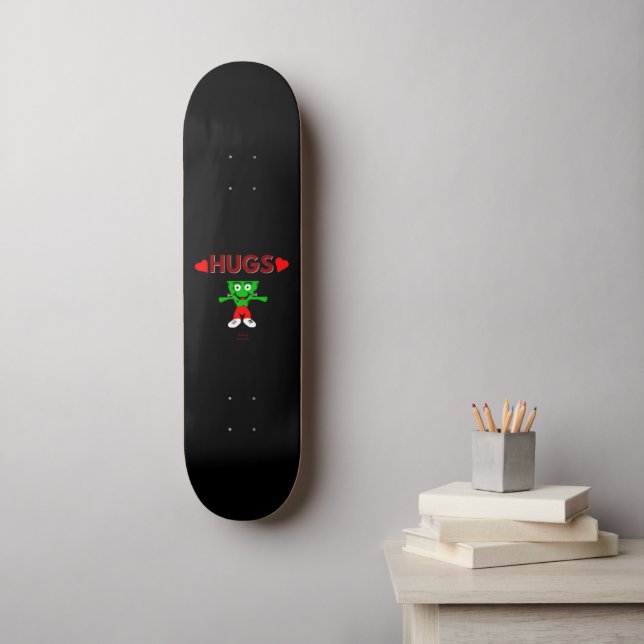 FrankenCheese Hugs Skateboard (Art mural)