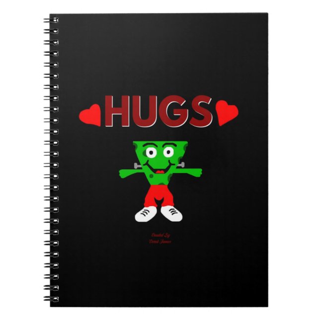 FrankenCheese Hugs Spiral Photo Carnet (Devant)