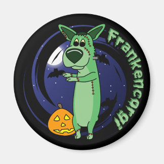 Frankenstein Corgi Magnet