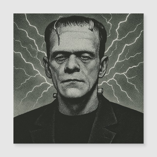 Frankenstein Electricity Art (Devant)