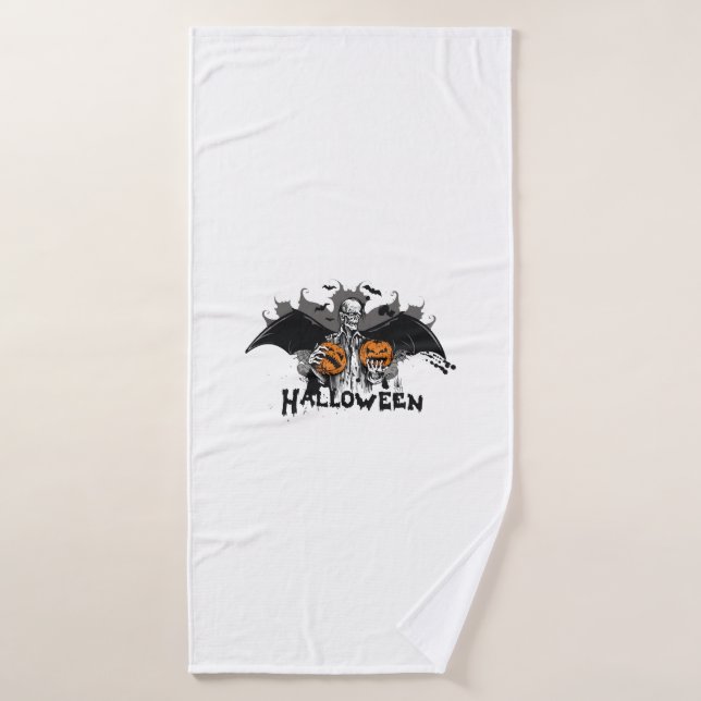 Frankenstein Halloween (Serviette de bain)