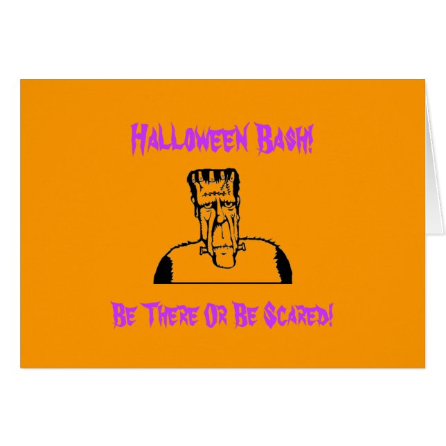 Frankenstein Halloween Bash ! (Devant horizontal)